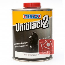 Black paint, dye, impregnation for color saturation and stone structure UNIBLACK 