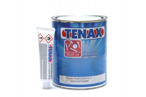 Tenax Glue for stone, granite, marble, for the marble and granite monuments, Solido Tranparente GENERAL, ILPA, TENAX