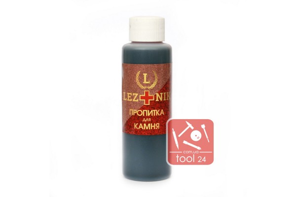 Підсилювач кольору Leznik+ 50мл, 100мл, 250мл, 1л. (чорний) для темного каменю, габро, мармуру