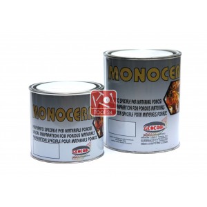 Thick transparent wax Monocera Neutra General (Italy) for stone, marble, granite