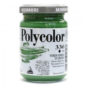 Акрилова фарба Maimeri Polycolor зелена 336