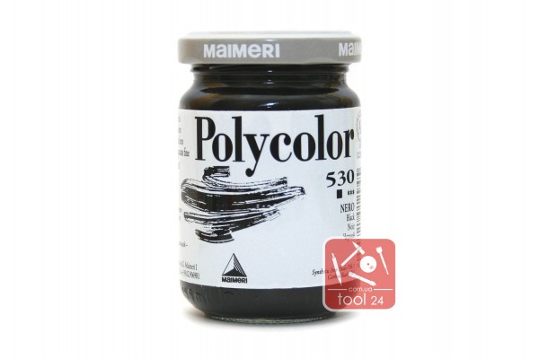 Акрилова фарба Maimeri Polycolor чорна 530