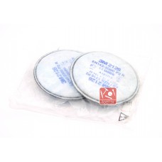 Filters for respirators 3M protects against the ingress of dust into the respiratory system.