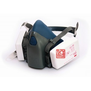 Respirator 3M 7502 with filters 6035