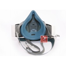 Respirator, half mask 3M 7502  with filters 6035 for respiratory protection.