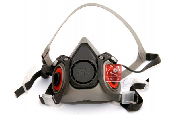 Respirator 3M 6200 for respiratory protection.